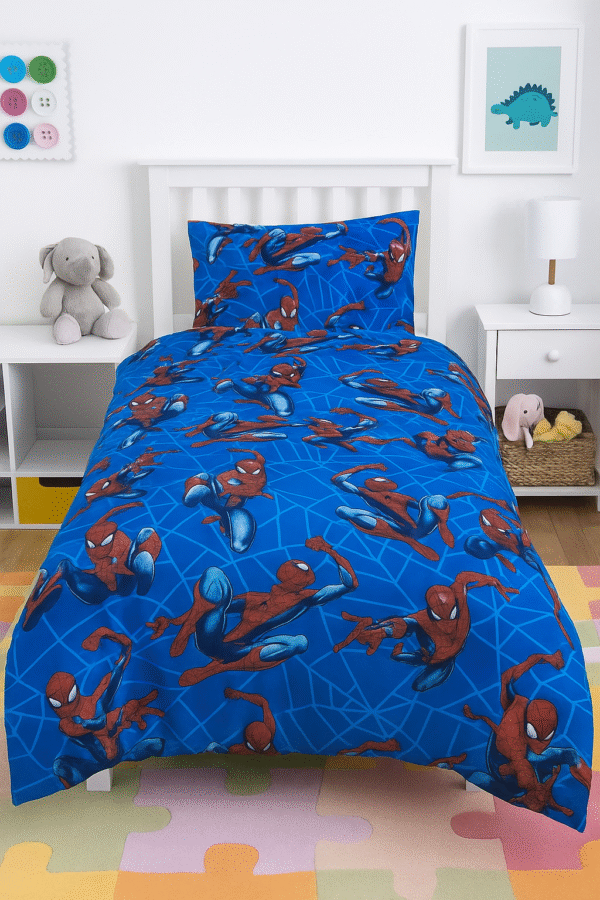 Spidey Nights-Single Bedsheet Set
